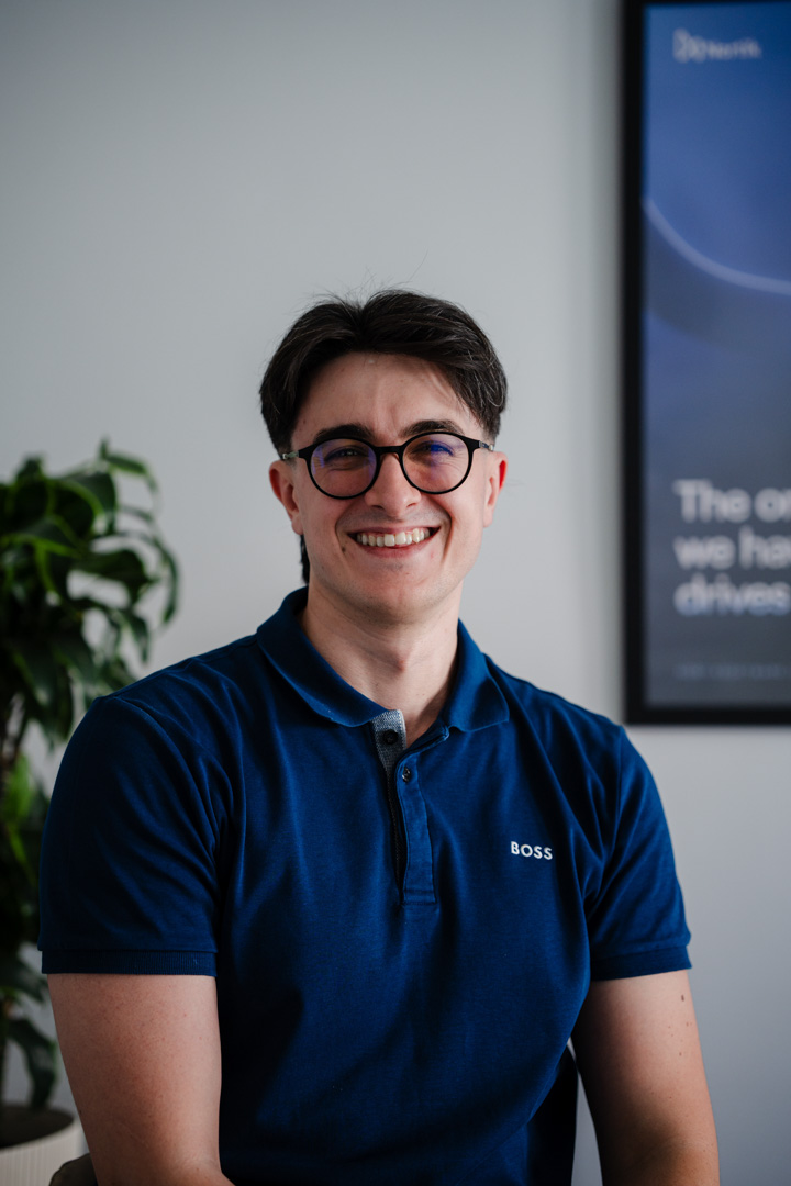 Portrait of Pavle in the Nortik office